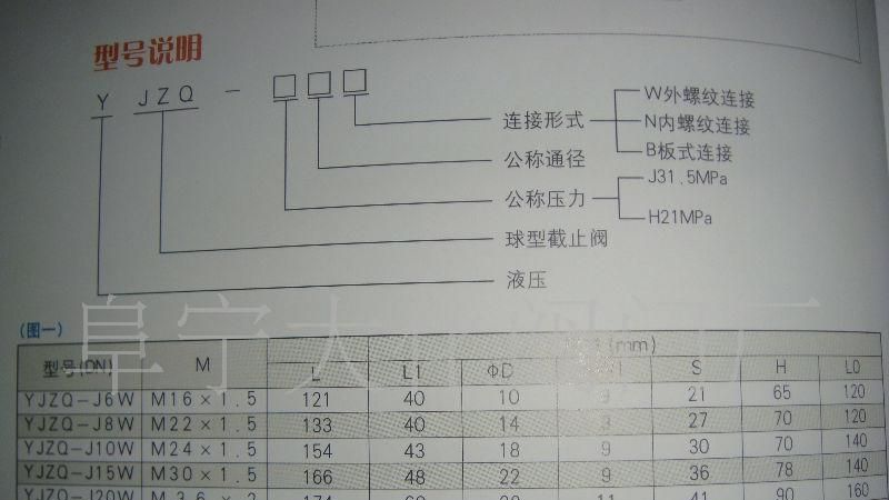供应YJZQ高压球型截止阀15851128988