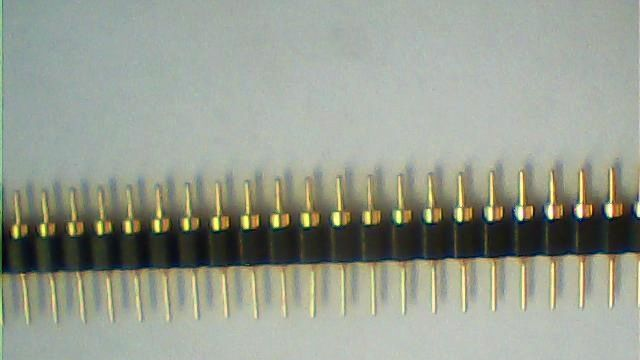 供应连接器２．５４圆孔排针