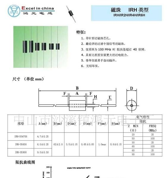 现货供应穿芯磁珠