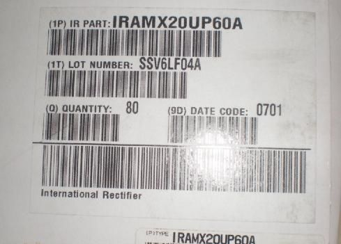场效应管模块 IRAMX20UP60A