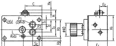 QCI1-25B单向行程调速阀