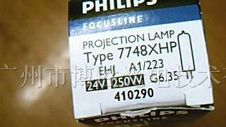 供应PHILIPS 7748XHP 24V250W显微镜\投影仪卤素灯泡