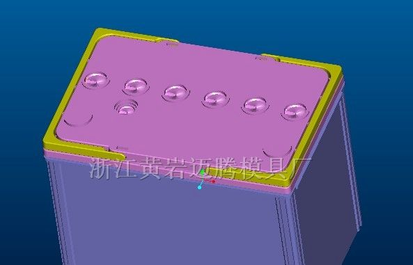 供应12V 60AH蓄电池外壳模具