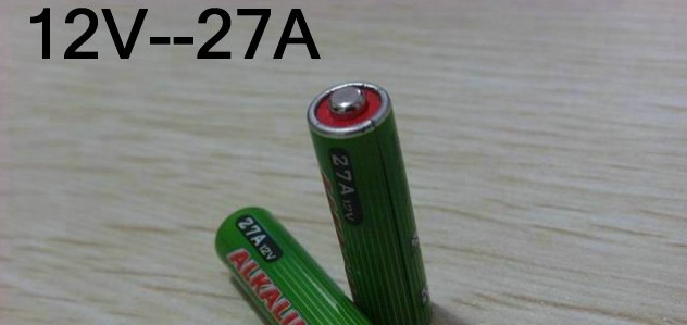 供应报警遥控器27A/12V碱性电池