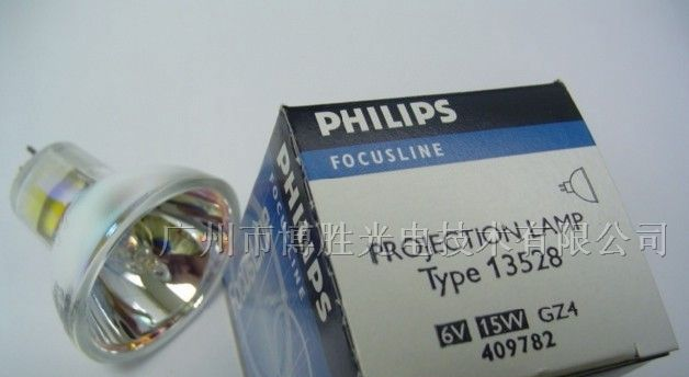 供应PHILIPS 13528 6V15W 齿科光固化用冷光源灯泡