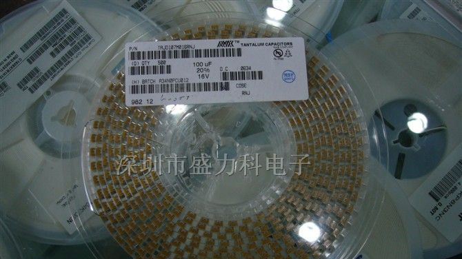 供应AVX 钽电容220UF 4V B型