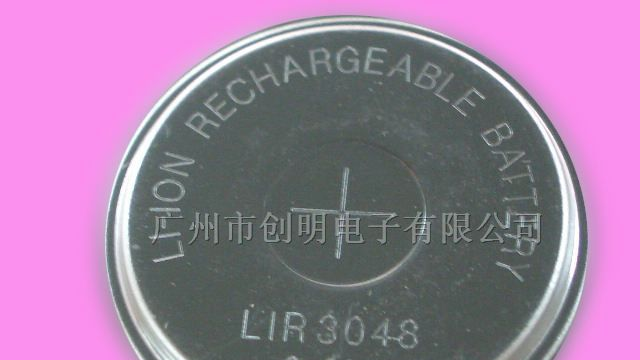 供应国产LIR3048可充纽扣锂电池