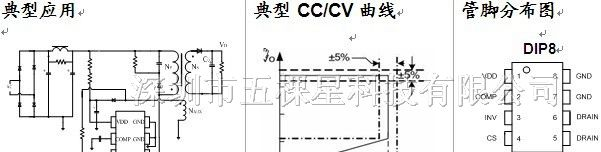 供应20W原边控制高精度恒压/恒流PWM驱动器