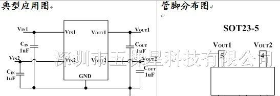 供应CL9921双路低压差电压稳压器
