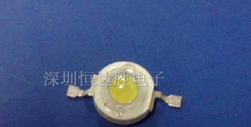供应LED 大功率1W白光，暖白。