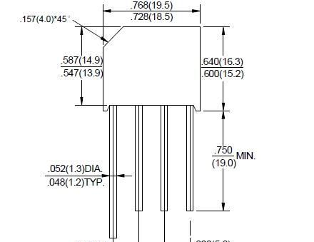 供应KBL406,单相整流桥,整流桥