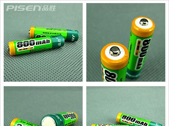品胜7号800mAh镍氢充电电池两节品胜电池