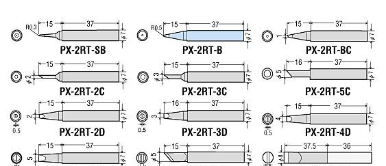 日本GOOT固特陶瓷发热芯恒温电烙铁PX-242