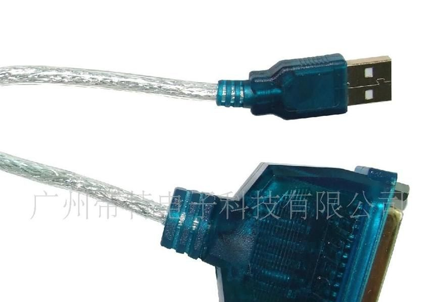 供应USB转1284打印线并口线串口卡