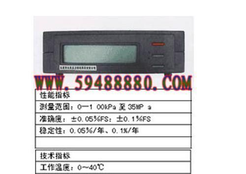 精密数字压力计 型号：ZH5716