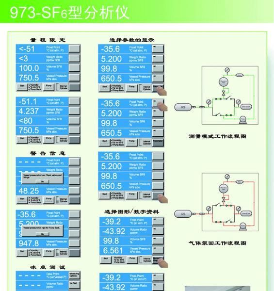 国外进口，精准可靠973-SF6型气体分析仪