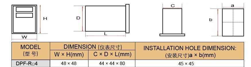 6位数字显示频率表、转速表、线速度表【山崴厂家】