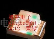 供应Kingbright 2012黄绿LED发光二极管