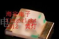 供应Kingbright  2012黄灯LED发光二极管