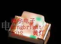 供应Kingbright 2012黄灯LED发光二极管