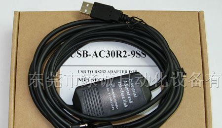供应USB- AC30R2-9SS	三菱PLC编程电缆