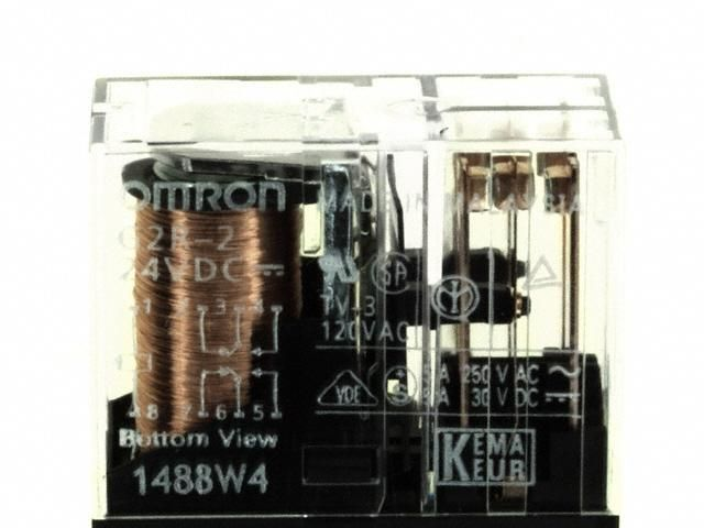 OMRON 欧姆龙 继电器G2R-2 DC24