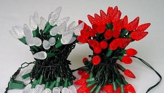 供应白光LED装饰灯串