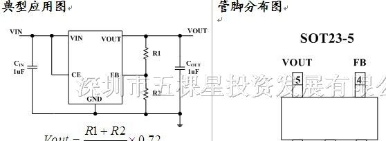 供应CL9905 300mA，输出电压可调,低噪声LDO线性稳压器