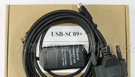 供应三菱SC-09+ PLC编程电缆