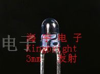 供应Kingbright 3mm直插发射LED发光二极管