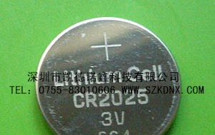 供应CR1025容量为30mAh国产锂电池