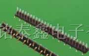 供应排针排母,单排单塑，双排双塑，间距1。27