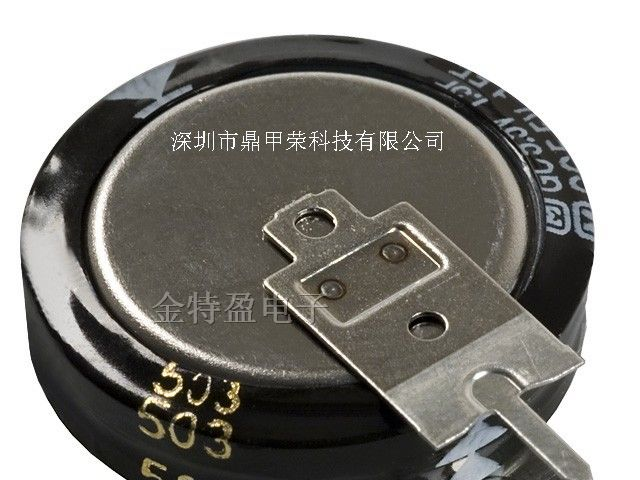 供应松下/法拉/超级/黄金电容EECF5R5U104  5.5V 0.1F