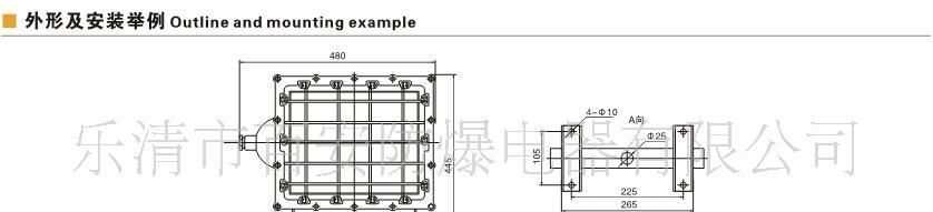 BTD系列防爆泛光灯(ⅡB)【百安防爆】