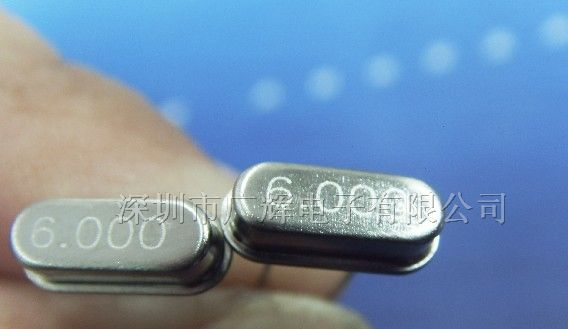 供应49S 6.000MHz 晶振