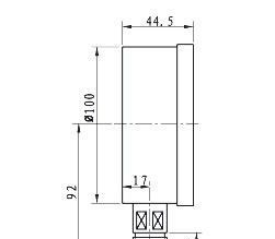 供应YBF/YBFN不锈钢压力表