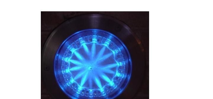 七彩太阳转led地埋灯