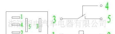 大量低价长期供应汽车转换式五插小型继电器