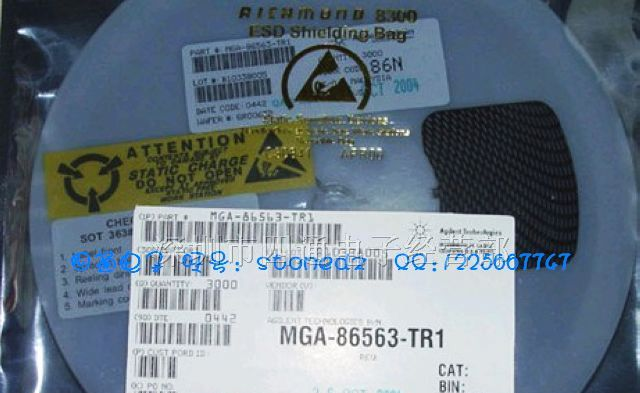 供应原装Agilent低噪声放大器 MGA-86563-TR1