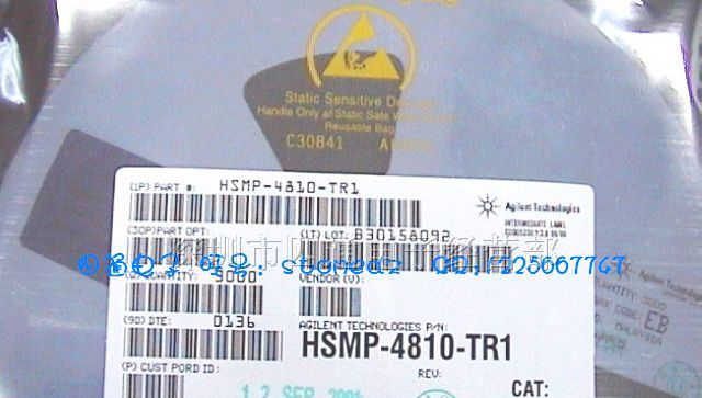 供应原装Agilent PIN衰减二极管 HSMP-4810-TR1