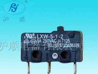 供应3A,5A微动开关LXW-5-1-2
