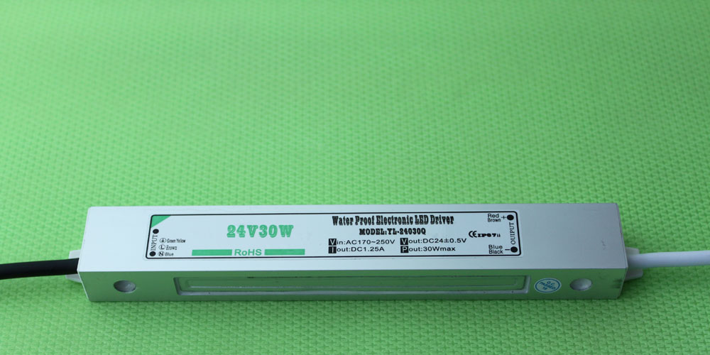 供应LED防水电源24V30W