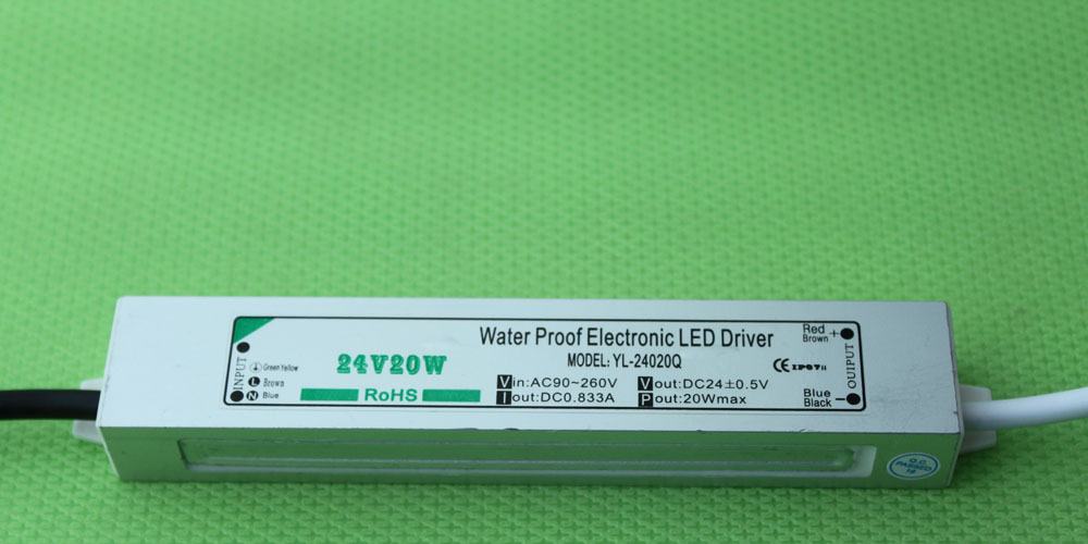 供应LED防水电源24V20W