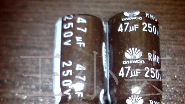 供应拆机电解电容250V47UF,200V47UF