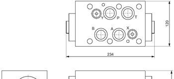 叠加式液控单向阀