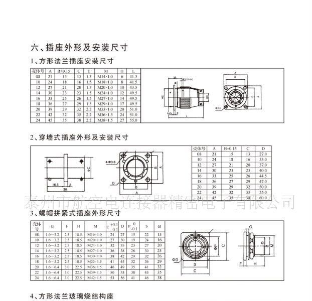 供应Y50H玻璃烧结连接器，真空气密封连接器