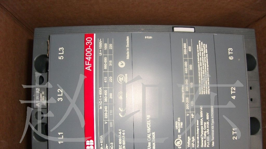 ABB交流接触器AF400-30特价处理