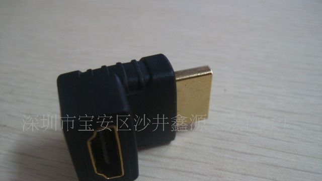 厂家现货高品质90度HDMI转接头/F-F90&quot;