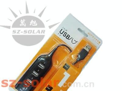供应一分四USB 集线器 HUB连接器(图)
