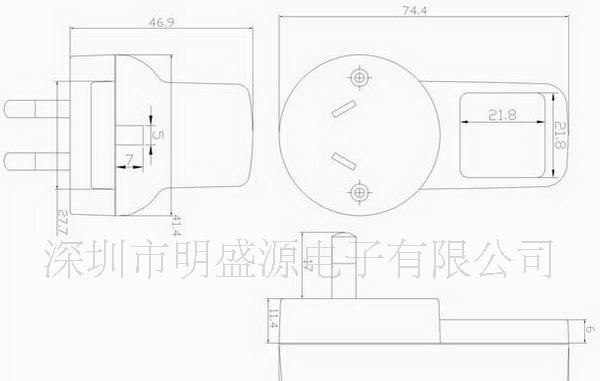供应奥规12V1A开关电源适配器